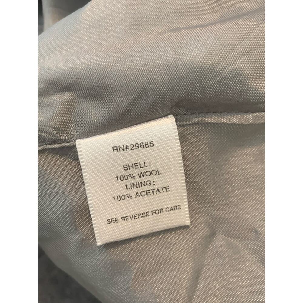 Pendleton Gray Wool Buttoned Jacket Blazer Size Xl - image 4